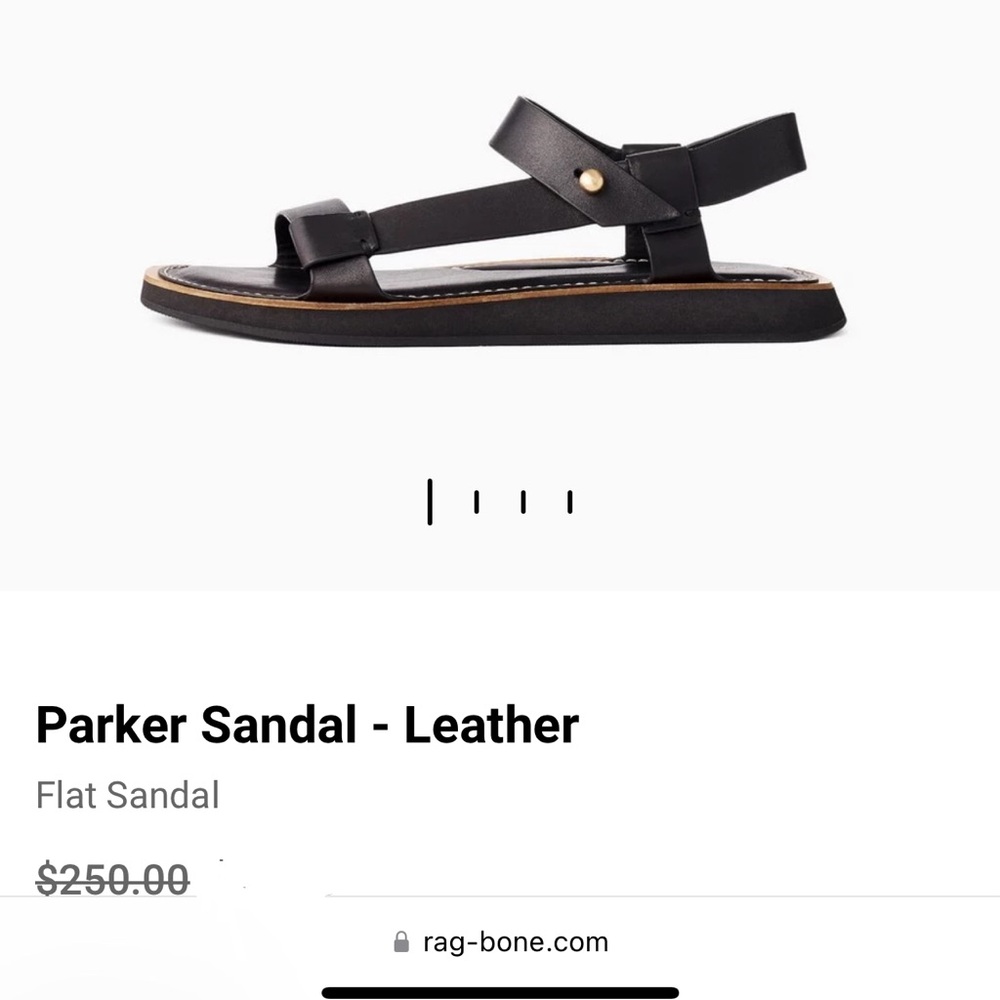 Rag and bone Parker Sandal - Leather